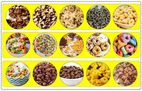 What Machines Does The Breakfast Cereal Production Line Include