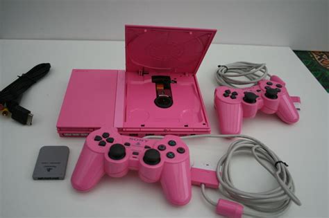 Pink Playstation 2 Slim Limited Edition Console With 10 Games Catawiki