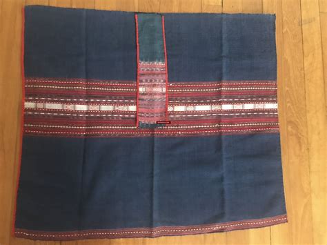 1276-complete-vintage-hilltribe-woven-skirt-from-vietnam-vintage-textiles,-hill-tribe-textiles