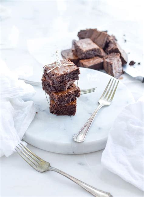 Chocolate Hazelnut Brownies What The Fork