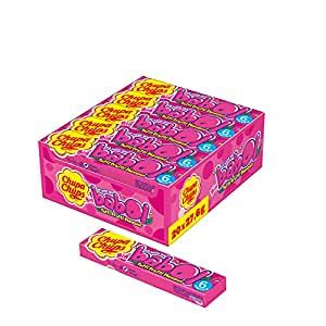 Chupa Chups Big Babol Tutti Frutti Bubble Gum Theken Display enthält