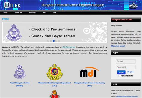 Semak saman trafik, jpj dan aes online dan sms (check traffic summon online jpj, pdrm and aes). Check Saman Online: Cara Semak Saman JPJ, Polis Trafik ...