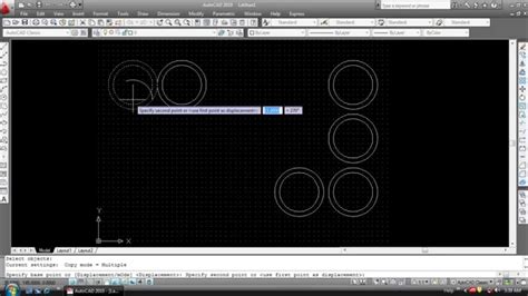 Tutorial Autocad 2010 Menggunakan Copy Youtube