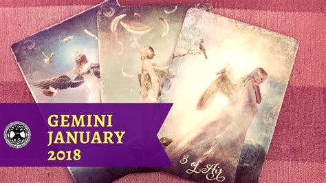 Gemini January 2018 Monthly Tarot Reading Realistic With Goals