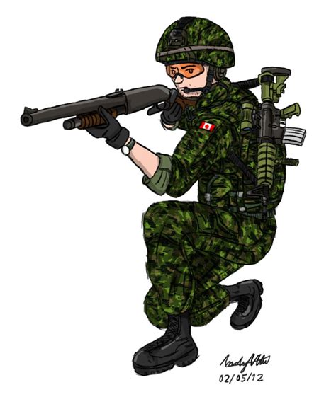 Canadian Soldier Drawing At Getdrawings Free Download