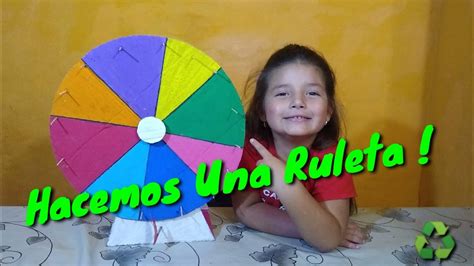 Como Hacer Una Ruleta Muy Facil Youtube