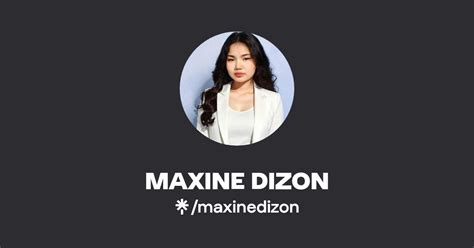 Maxine Dizon Instagram Facebook Tiktok Linktree