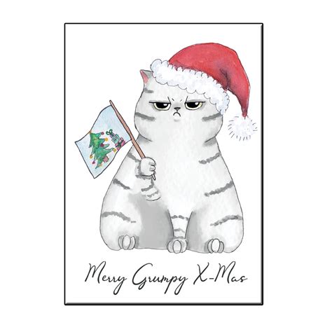 Joyin Grumpy Cat Christmas Card Jingle Bellsworld