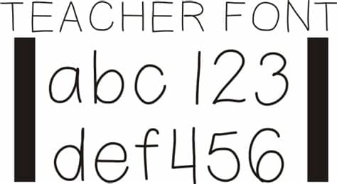 Our handwritten fonts are an opportunity to address personal and loving issues. 26 Free Fonts for Teachers - Teach Junkie