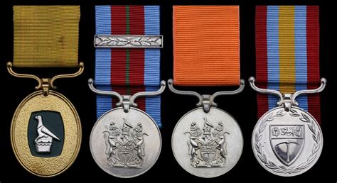 1204 Rhodesia Defence Forces Medal For Meritorious Service Maj R