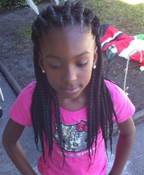 One weird but a little tip. 15+ Gorgeous Box Braids for Kids - HairstyleCamp