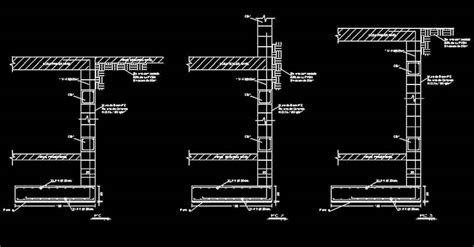 Planos De Tipos De Block De Concreto En Muros De Blocks De Concreto