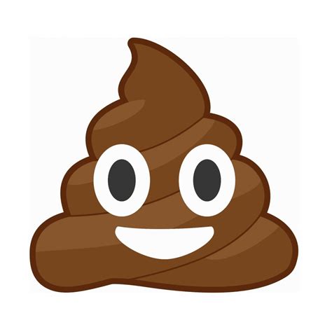 Poop Emoji Designed Sticker Decal 5 Inches Emoji Galore
