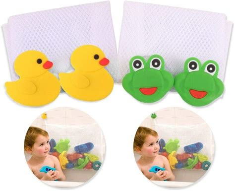 Baby Bath Toy Tidy Bag Organiser Mold Resistant Mesh Net Storage Basket