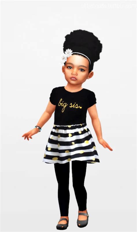 Girls Outfit Littletodds On Patreon In 2021 Sims 4 Children Is Creating