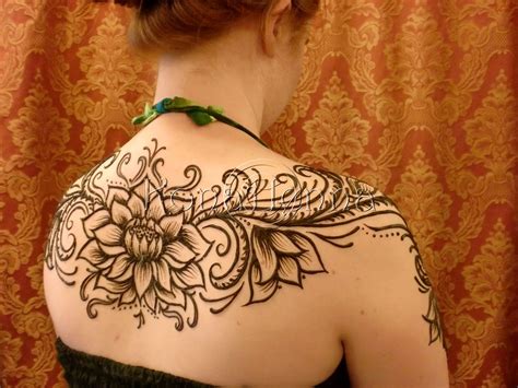 Henna Back Tattoo Tat Pinterest Beautiful Tattoo Ideas And Hawaii