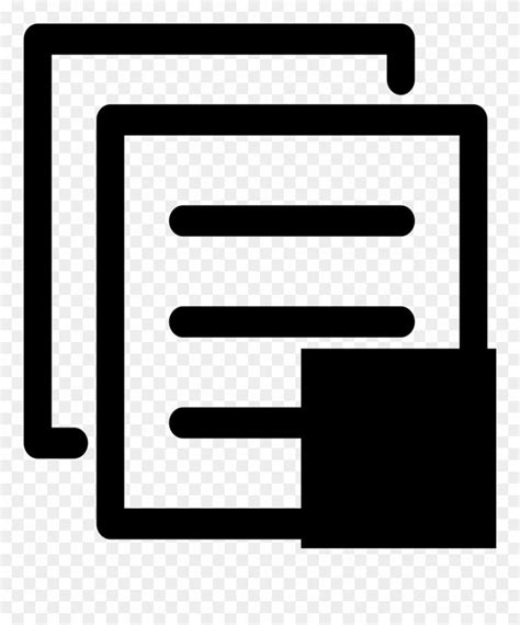 A Black And White Icon Of A Paper With A Pen On It Transparent Background