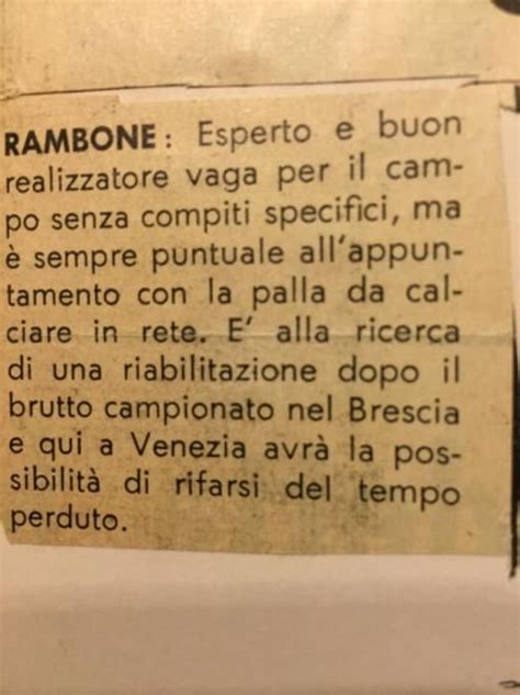 Rambone Story Sbarca Su Facebook 40 Anni Di Immagini La Repubblica