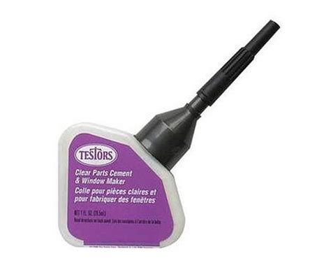 Testors Clear Parts Cement And Window Maker 1oz Tes281217 Hobbytown