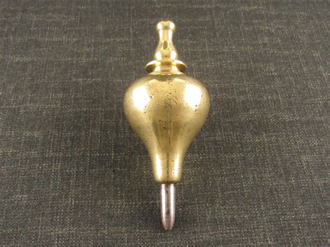 Very Large Brass Plumb Bob Sold