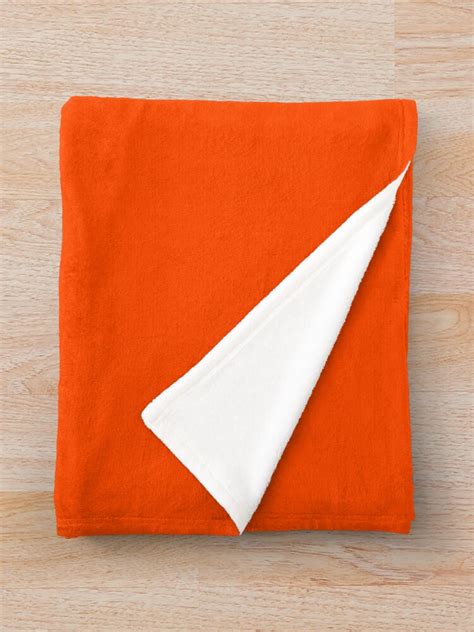 All Orange Throw Blanket For Sale By Fourretout Redbubble
