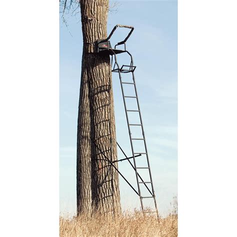 Big Game Stealth 17 Deluxe Ladder Tree Stand Ladder Tree Stands