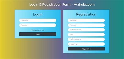 Pin On Registration Form