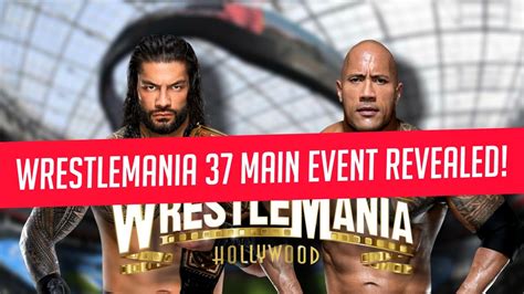 Wm 37 c poster parts. WWE WrestleMania 37 Main Event Revealed For 2021! - YouTube
