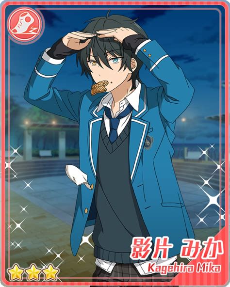 Check out our kagehira mika selection for the very best in unique or custom, handmade pieces from our stickers shops. (Taiyaki) Mika Kagehira | The English Ensemble Stars Wiki | FANDOM powered by Wikia