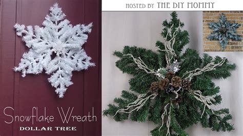 Snowflake Wreath Christmas Diy And Decor Challenge Hosted By The Diy