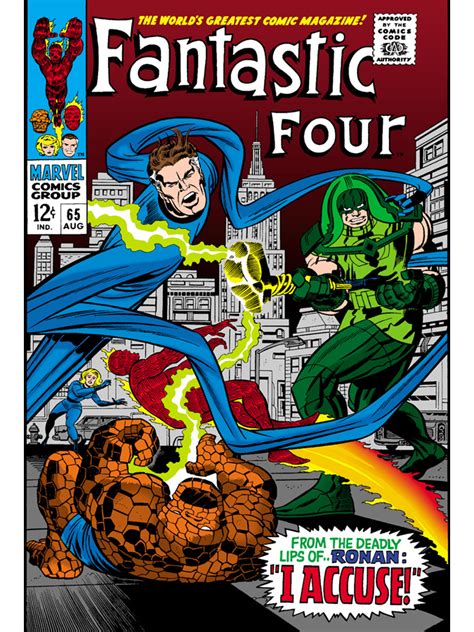Classic Marvel Comics On Twitter Fantastic Four 65 Cover Dated