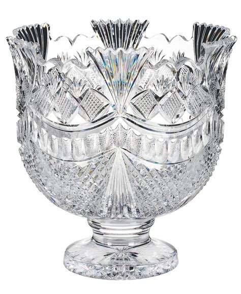 House of Waterford Serveware, John Connolly Pallas Crystal Punch Bowl
