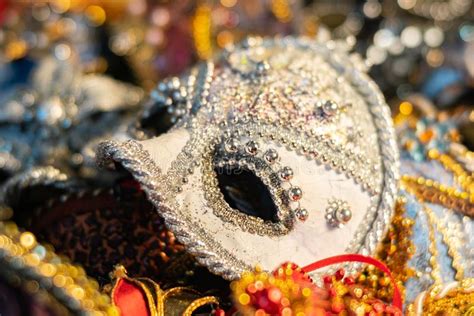 M Scaras Venecianas Del Carnaval Hecho A Mano Tradicional Foto De