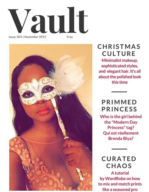 Vault Magazine Issue One By Modemaisonpr Issuu