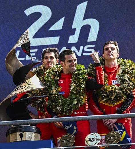 24 Heures Du Mans 2023 Festa Rossa La Victoire De Ferrari Vue D
