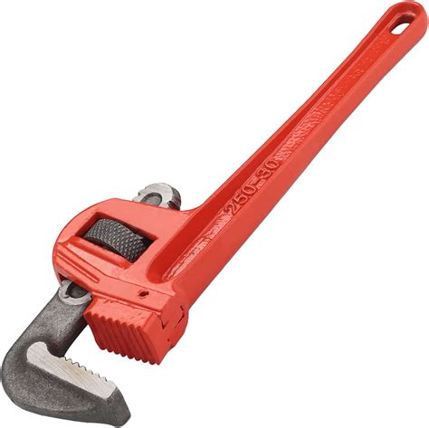 Utoolmart Pipe Wrench 250mm Straight Plumbing Wrench Plumbers Tool With