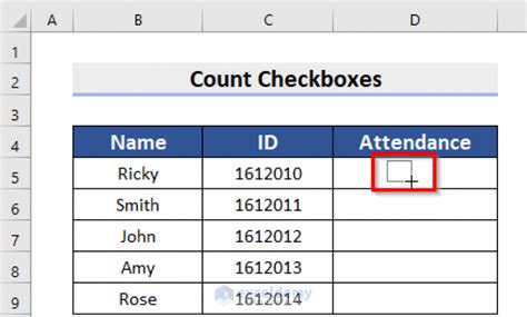 How To Count Checkboxes In Excel 3 Easy Methods Exceldemy