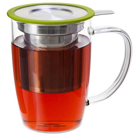 Brew In Cup Herbal Tea Infuser For Sale Angies Gardens