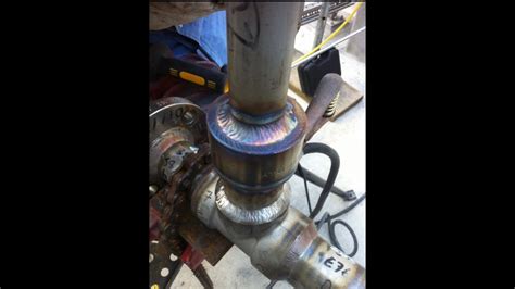 Tig Welding Stainless 1 Socket Weld Walking The Cup On A Tripod Youtube