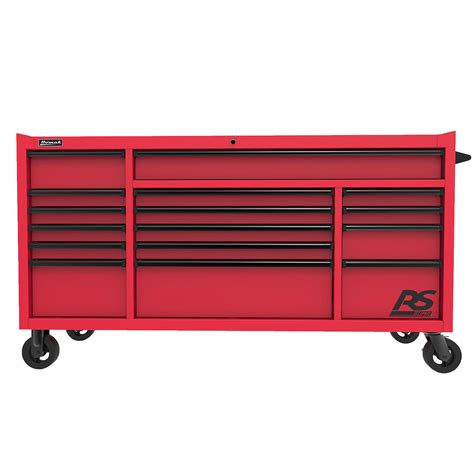 Homak Rs Pro 72in Rs Pro 16 Dwr Roller Cabinet Red Width 39 In