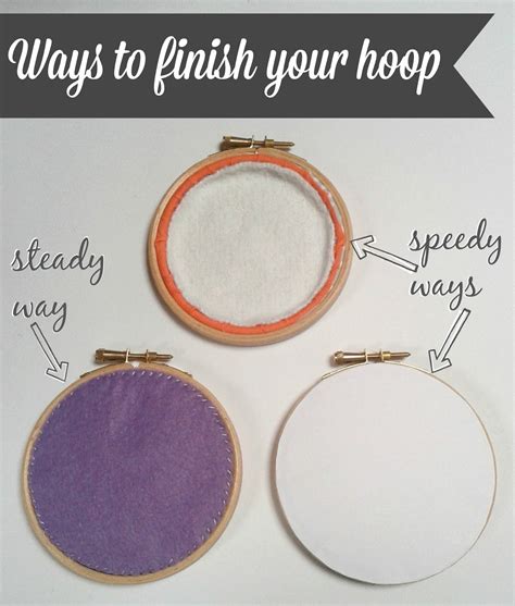 Bloom And Sew How To Finish Your Embroidery To Create