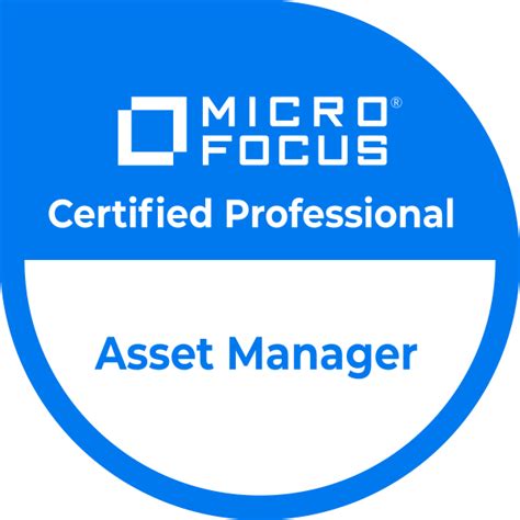 Asset Manager Certified Professional Credly