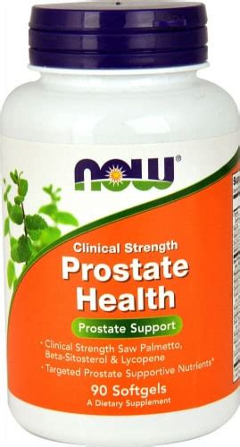 now foods prostate health clinical strength 90 softgels qfc