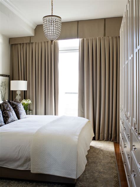 So, if you're thinking about bedroom curtain ideas, it can be hard to know where to start. Valance Curtains, Transitional, bedroom, Kimberley Seldon ...