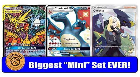 The box also includes card sleeves featuring this legendary trio that will keep your cards looking pristine, along with plenty of energy cards. 162 Cards?! - Hidden Fates is the biggest Pokémon "mini" set of all time!