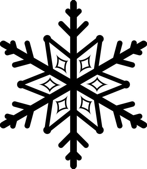 Snowflake Silhouette Clip Art Snowflake Png Download 20542358