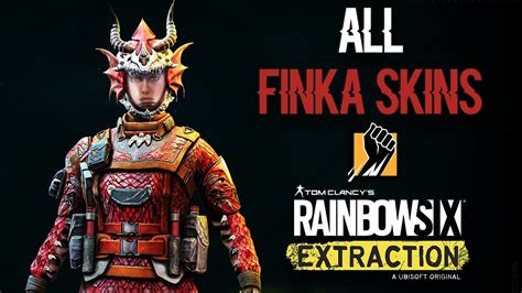 All Uniforms And Headgears For Finka In Rainbow Six Extraction Full