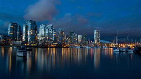 1920x1080 Vancouver Dusk Time Laptop Full Hd 1080p Hd 4k Wallpapers