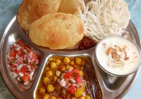 North Indian Breakfast Thali Recipe By Geeta Rani Sharma Cookpad