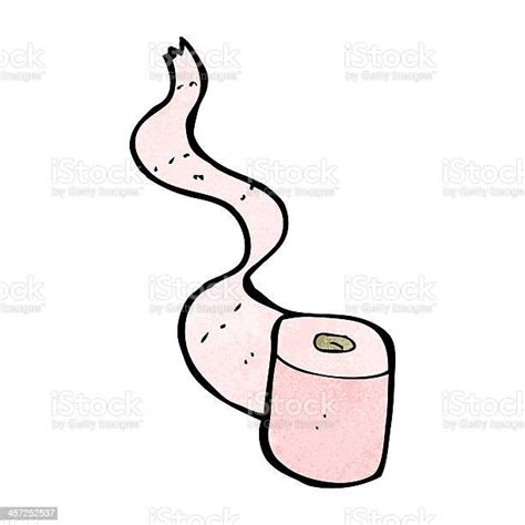 Cartoon Toilet Paper Stock Illustration Download Image Now Bathroom
